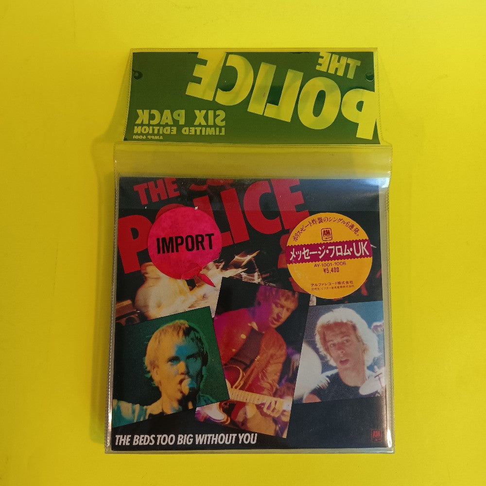 The Police - Six Pack / UK Blue Vinyl 6x 7" - 1980 - AMPP 6001 - Used - VG++ - Vinyl