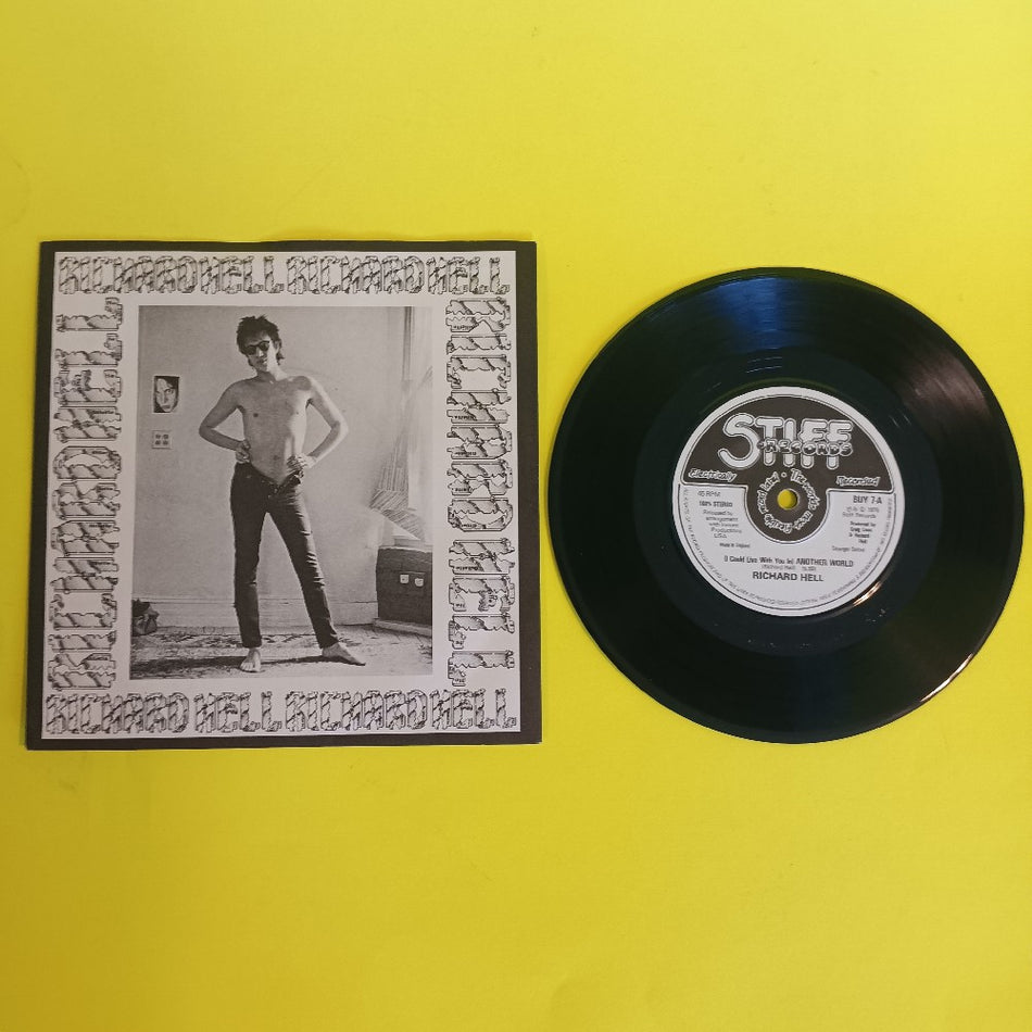 Richard Hell - Another World / UK 7" EP - 1979 - BUY7 - Used - VG++ - Vinyl