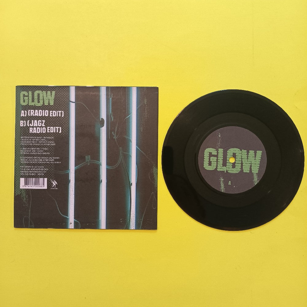 Arthur Baker Feat Tim Wheeler - Glow 7" - 2006 - H2O 072 S - Used - EX - Vinyl