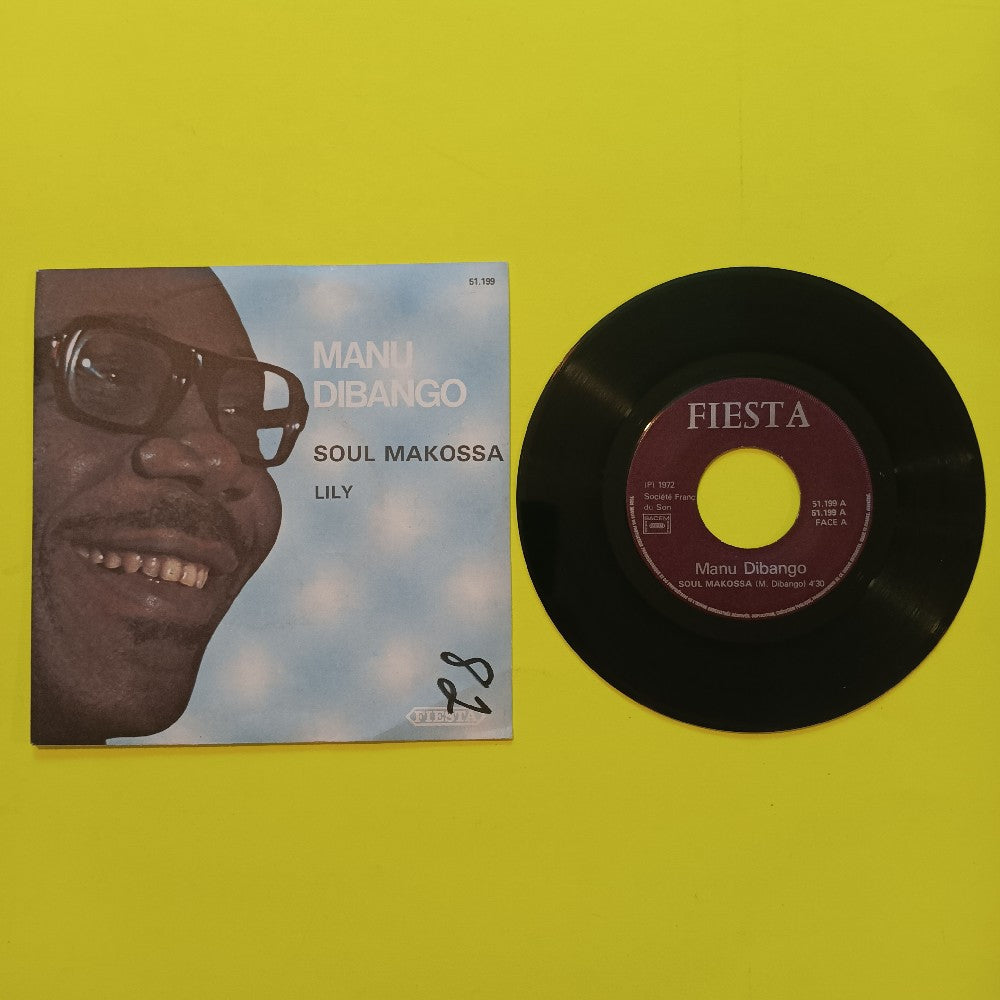 Manu Bibango - Soul Makossa / Lily France 7" - 1973 - 51.199 - Used - EX - Vinyl