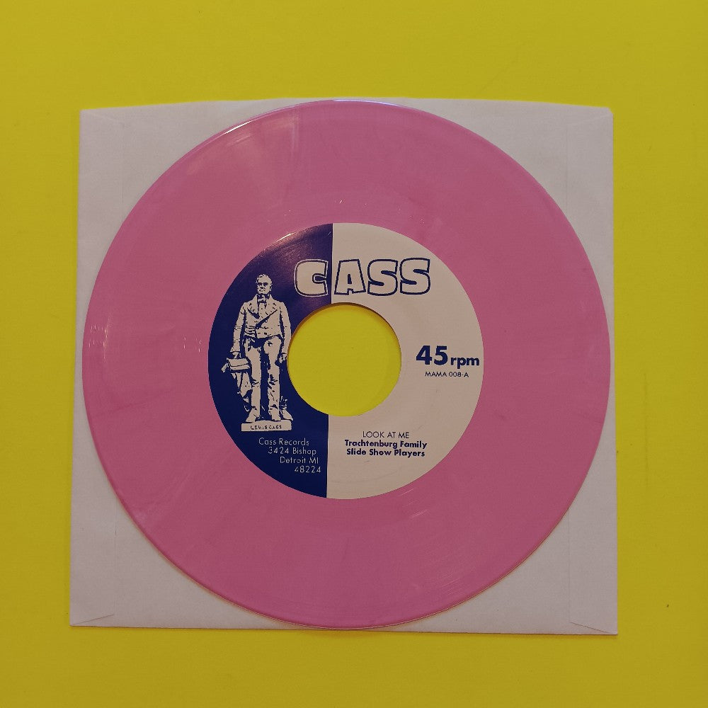 The Trachtenburg Family Slide Show Player - Look At Me Pink 7" - 2004 - MAMA008 - Used - EX - Vinyl