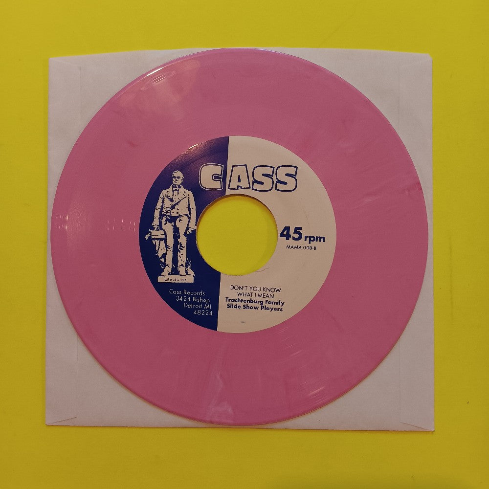 The Trachtenburg Family Slide Show Player - Look At Me Pink 7" - 2004 - MAMA008 - Used - EX - Vinyl
