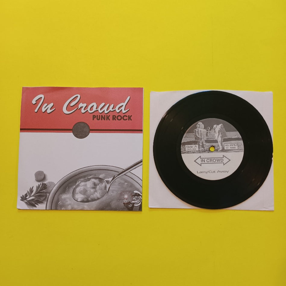 In Crowd / Sacred Monkeys Of Bali - Split Punk 7" - 1998 - GVN002 - Used - EX - Vinyl