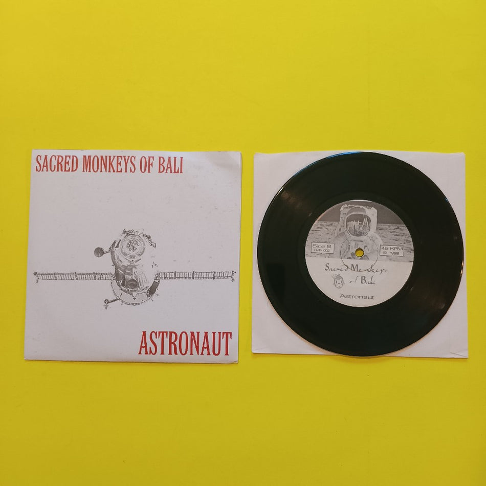 In Crowd / Sacred Monkeys Of Bali - Split Punk 7" - 1998 - GVN002 - Used - EX - Vinyl