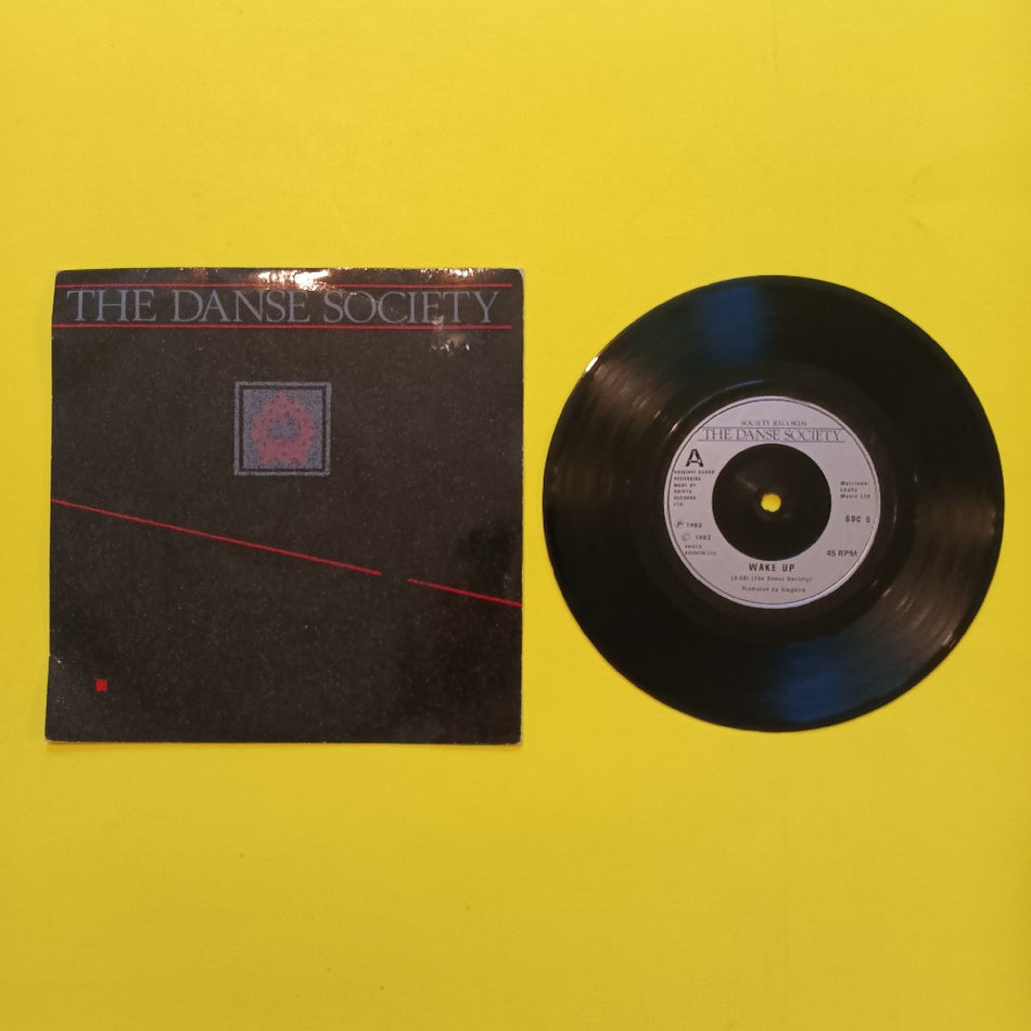 The Danse Society - Wake Up / The Seduction (UK Silver Injection Label) - 1983 - SOC5 - Used - EX - Vinyl