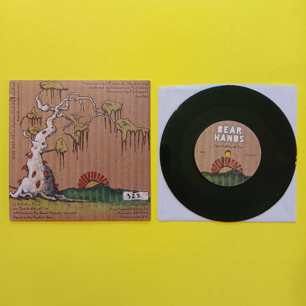 Bear Hands - What A Drag UK #ed 7" - 2009 - PURE2435 - Used - VG++ - Vinyl