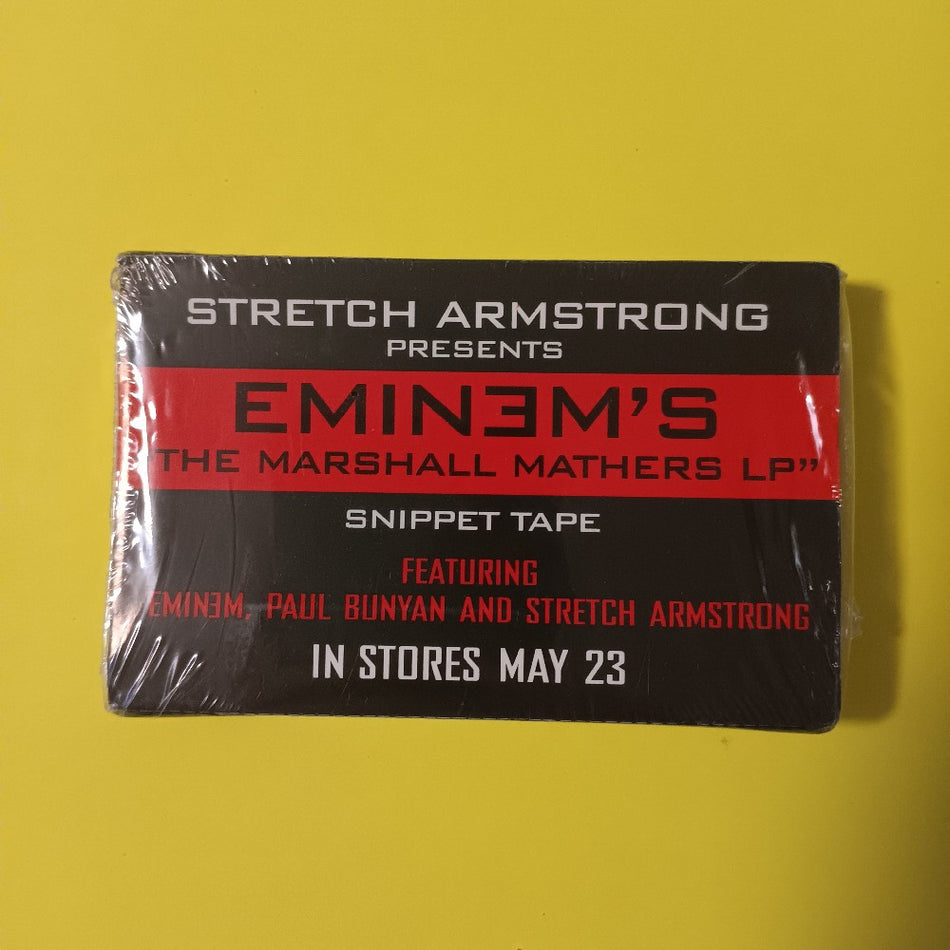 Eminem - The Marshall Mather's LP Snippet Tape Promo - 2000 - INTR-10088-4 - New - Sealed - Cassettes