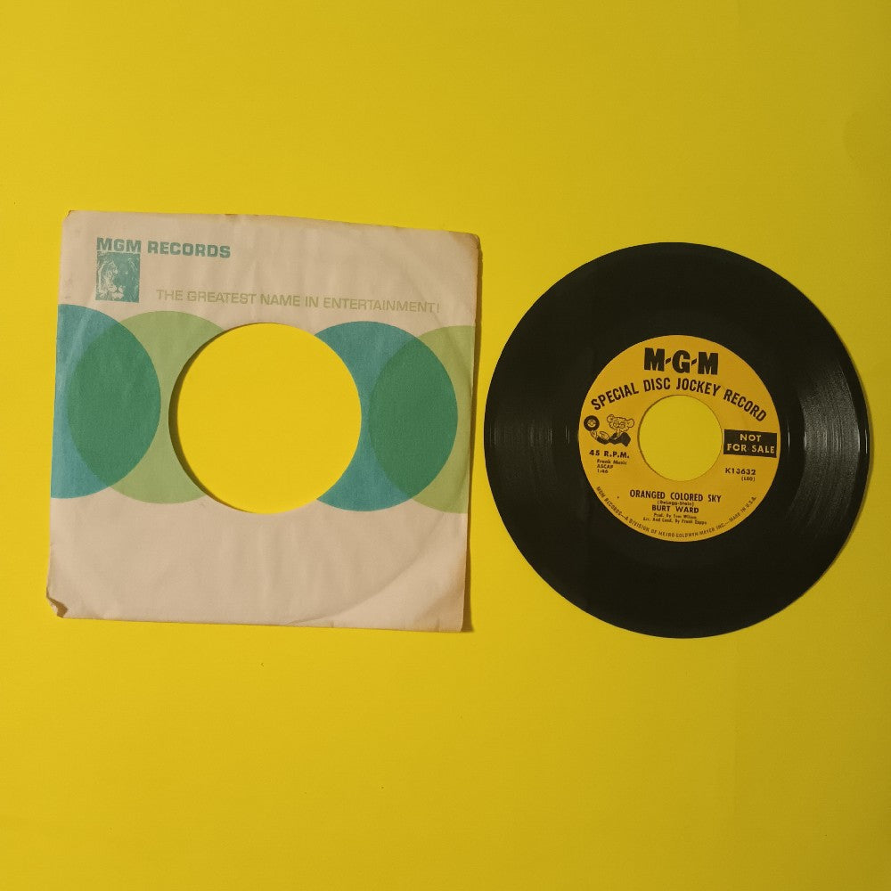 Burt Ward - Boy Wonder I Love You (Zappa / Batman Robin) Promo 7" - 1966 - K13632 - Used - VG++ - Vinyl