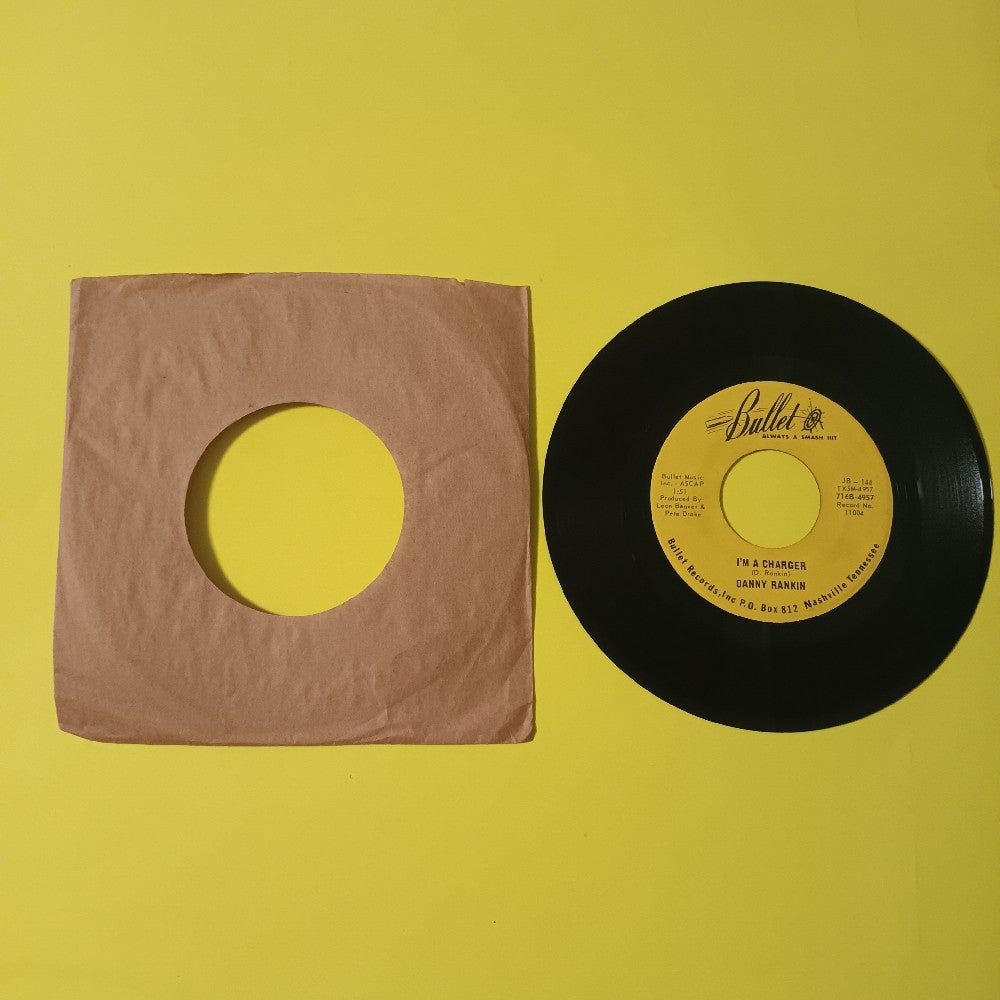 Danny Rankin - Please Let Her Know / I'm A Charger 7" - Bullet 11004 - Used - VG++ - Vinyl