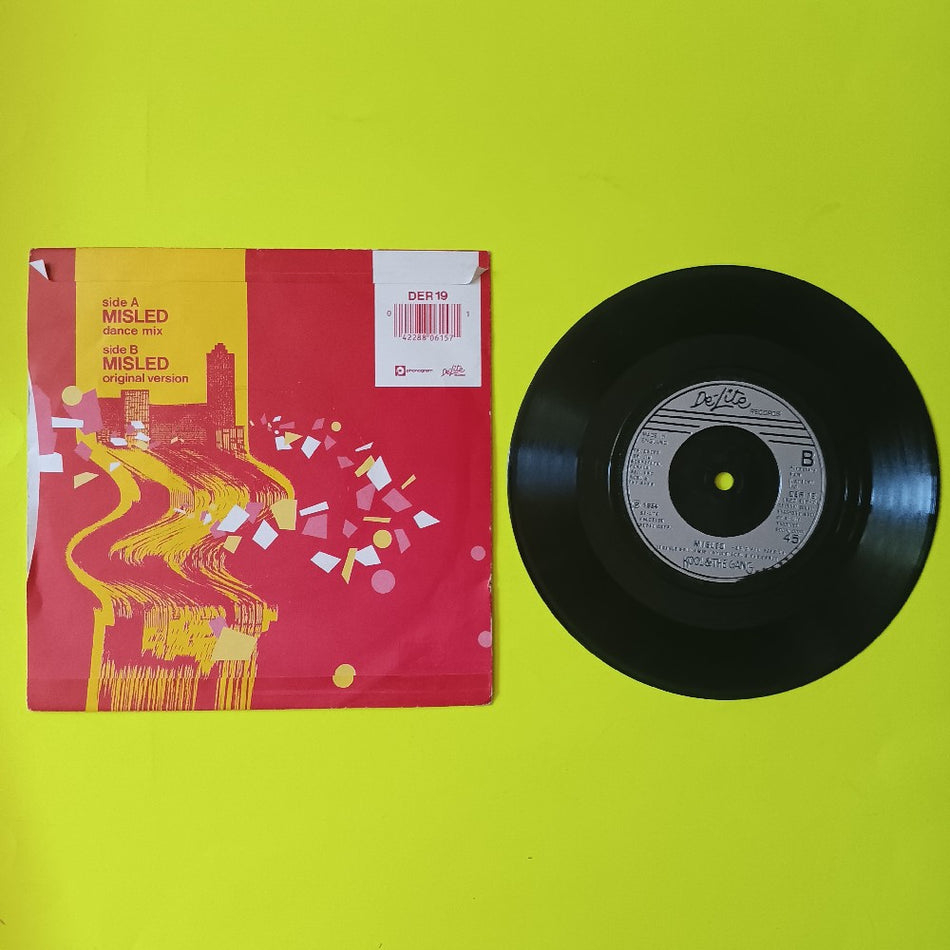 Kool And The Gang - Misled (Dance Mix) UK 7" - 1984 - DER 19 - Used - VG++ - Vinyl