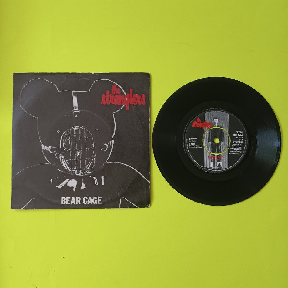 The Stranglers - Bear Cage / Shah Shah A Go Go UK 7" - 1980 - BP 344 - Used - VG++ - Vinyl