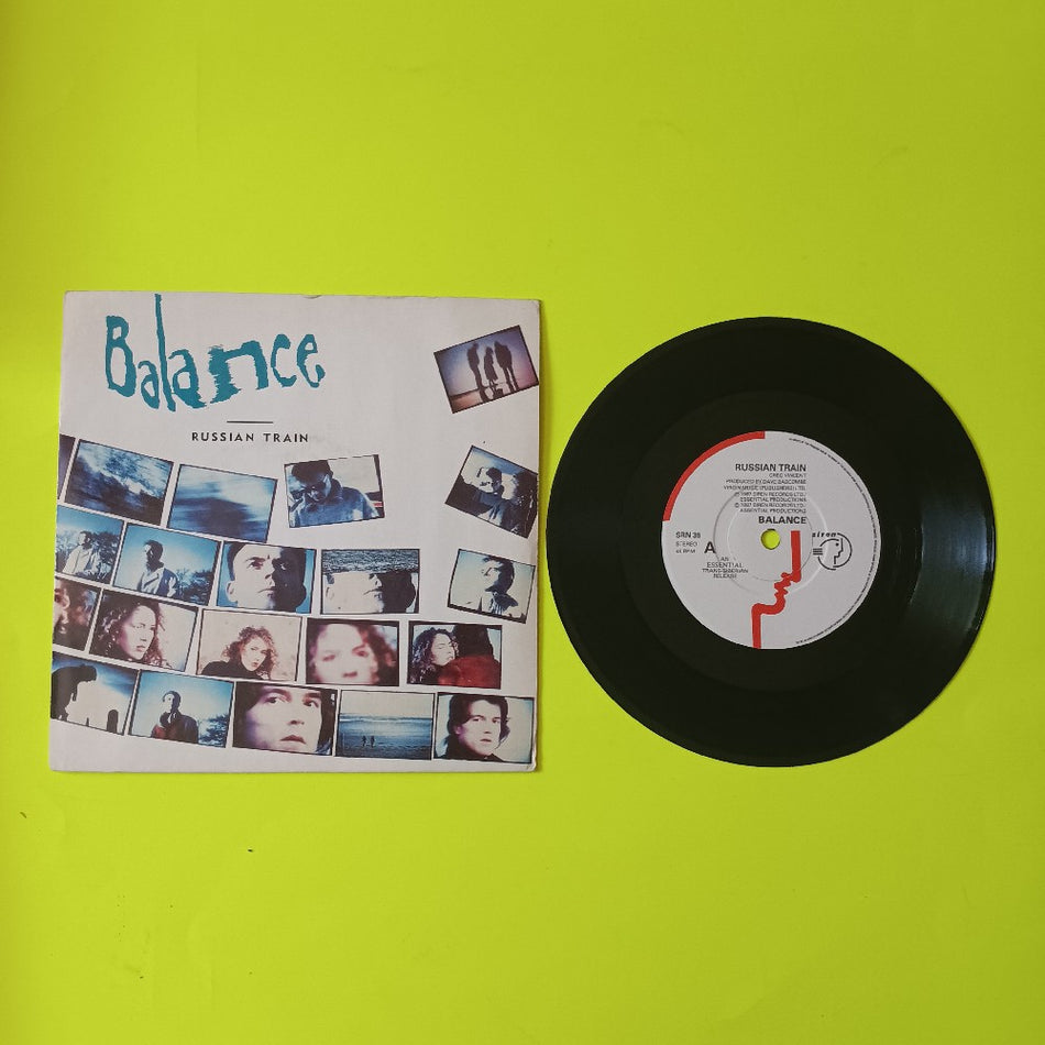 Balance - Russian Train / River Ghosts UK 7" - 1987 - SRN39 - Used - VG++ - Vinyl