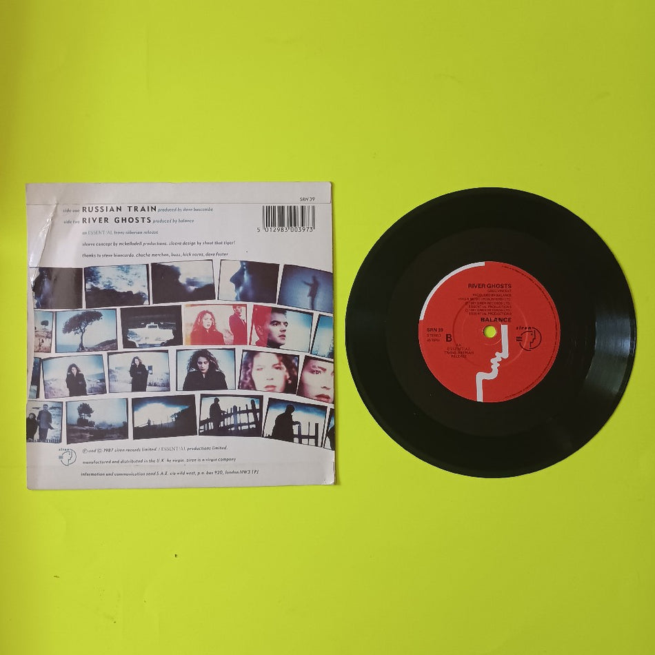 Balance - Russian Train / River Ghosts UK 7" - 1987 - SRN39 - Used - VG++ - Vinyl