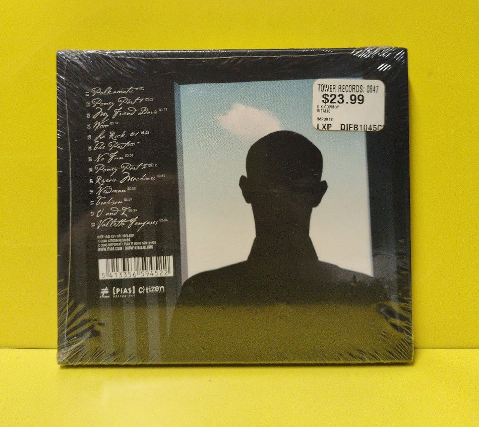 Vitalic - OK Cowboy - 2005 - DIFB 1045 CD - New - Sealed - CDs - European Import - O-Sleeve