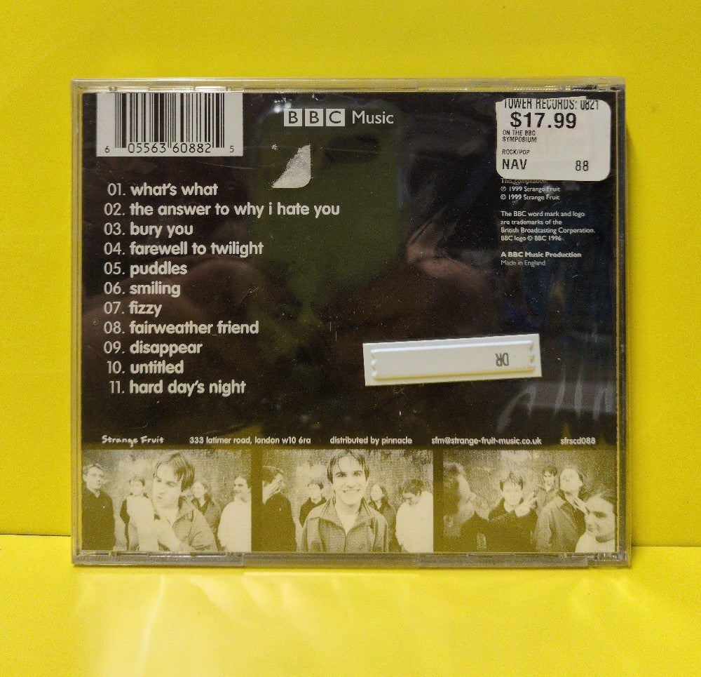 Symposium - On The BBC - 1999 - SFRSCD088 - New - Sealed - CDs - UK Import