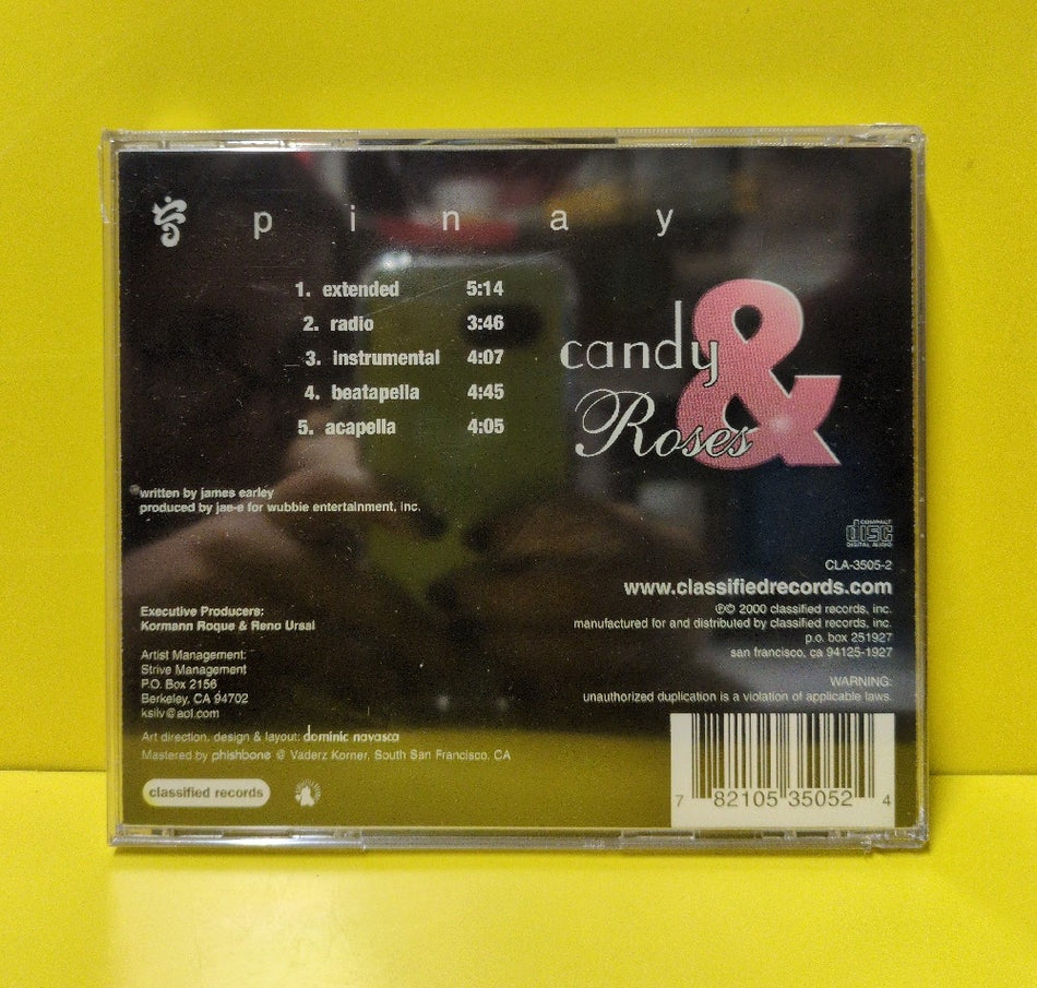 Pinay - Candy & Roses - 2000 - CLA-3505-2 - New - Sealed - CDs