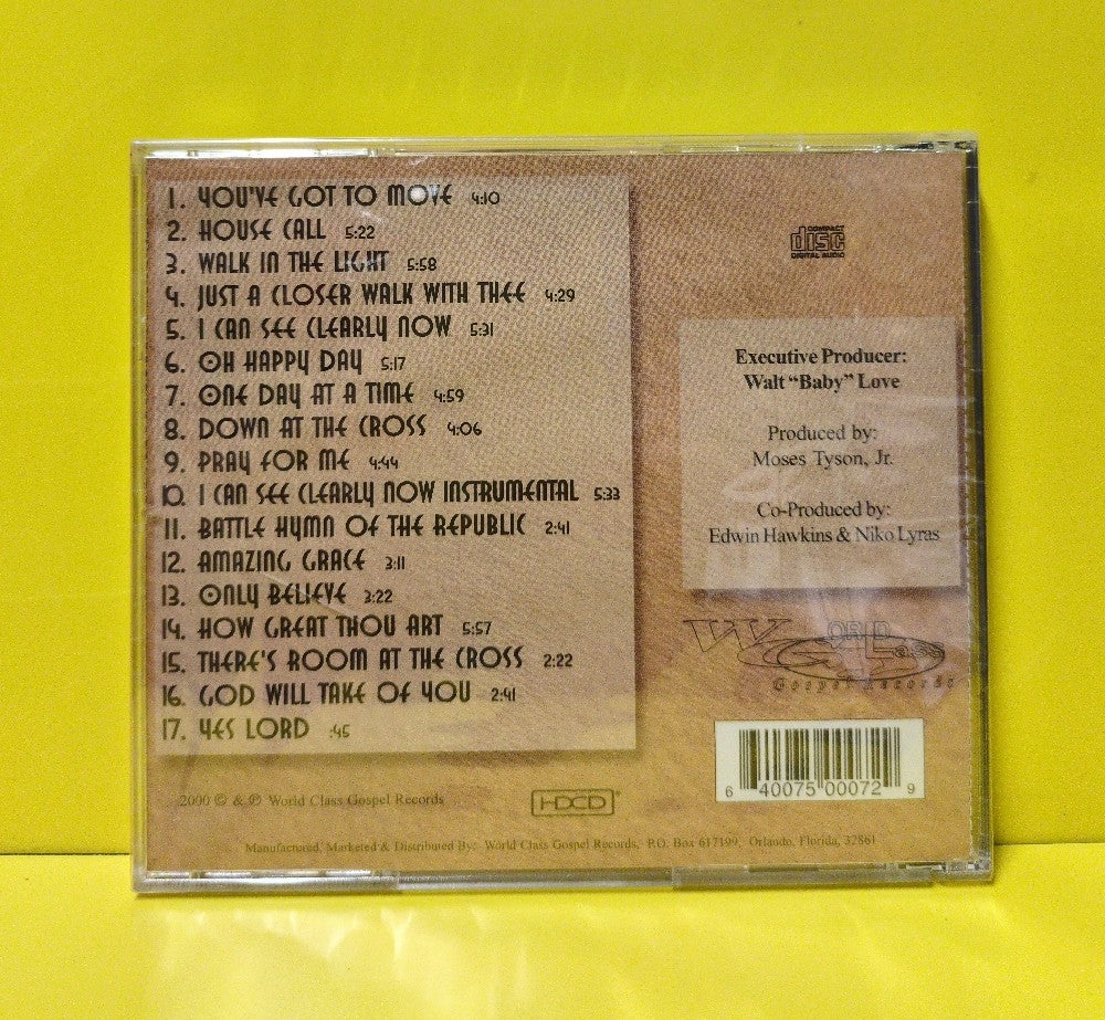 Moses Tyson, Jr. - Music - 2000 - 50007-2 - New - Sealed - CDs