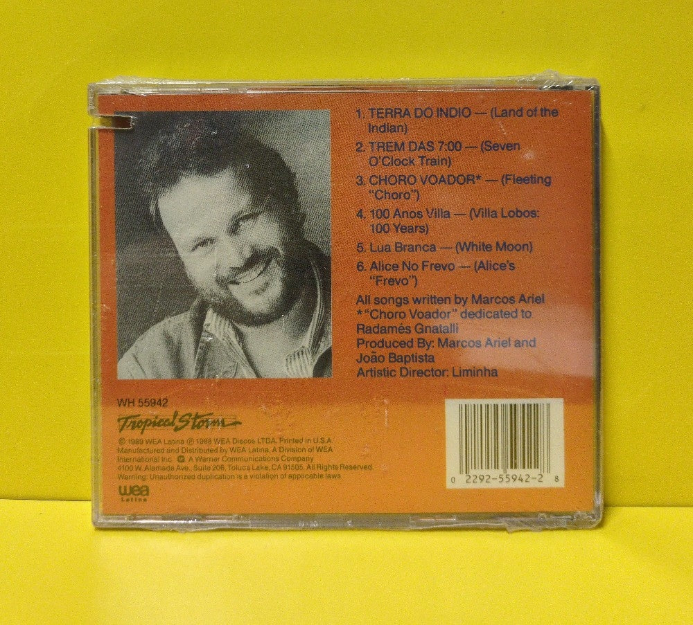 Marcos Ariel - Terra Do Indio - 1988 - WH 55942 - New - Sealed - CDs