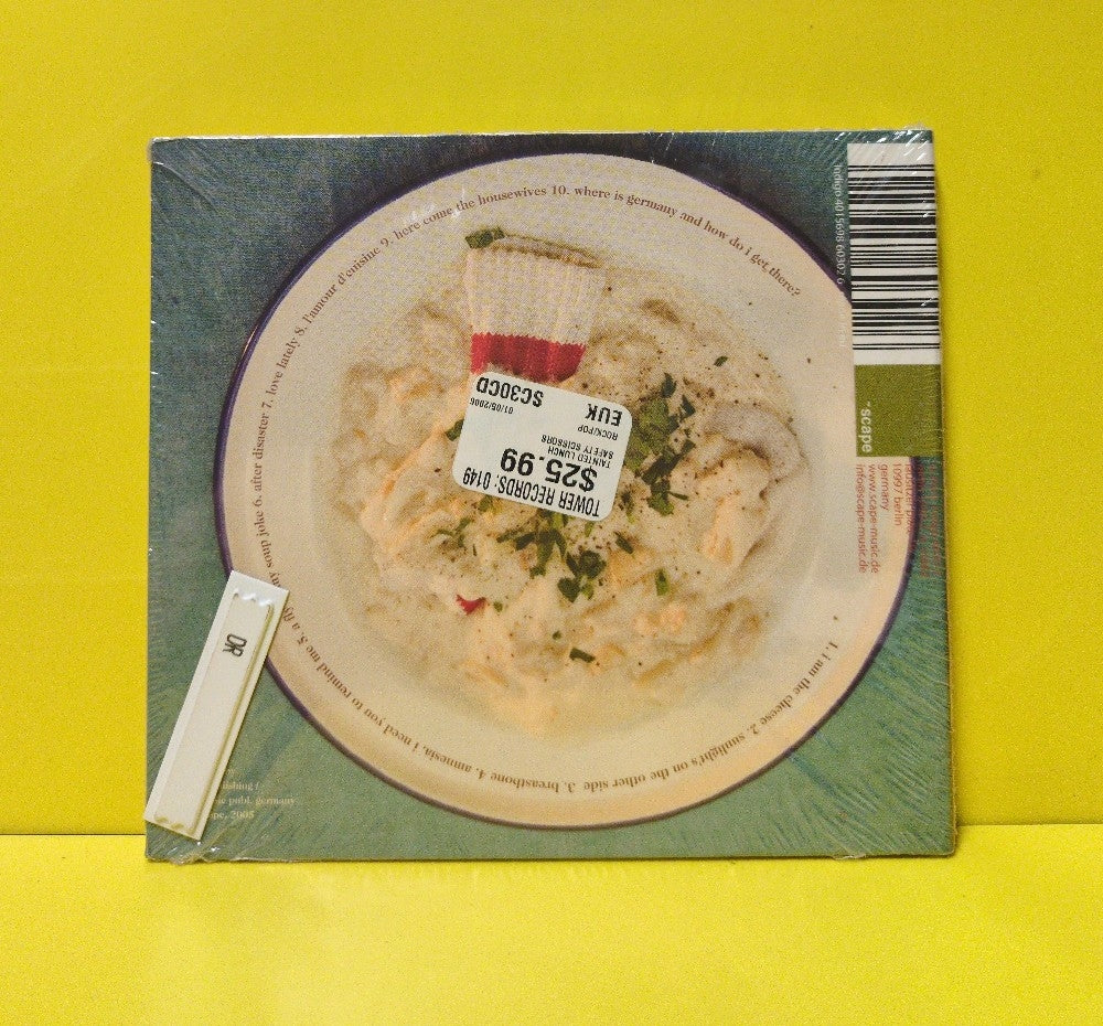 Safety Scissors - Tainted Lunch - 2005 - ~scape30cd - New - Sealed - CDs - Germany Import