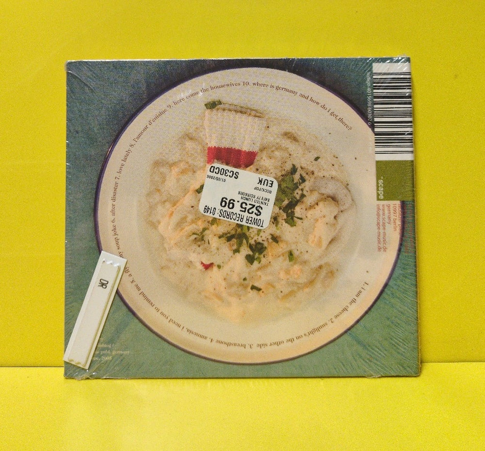 Safety Scissors - Tainted Lunch - 2005 - ~scape30cd - New - Sealed - CDs - Germany Import