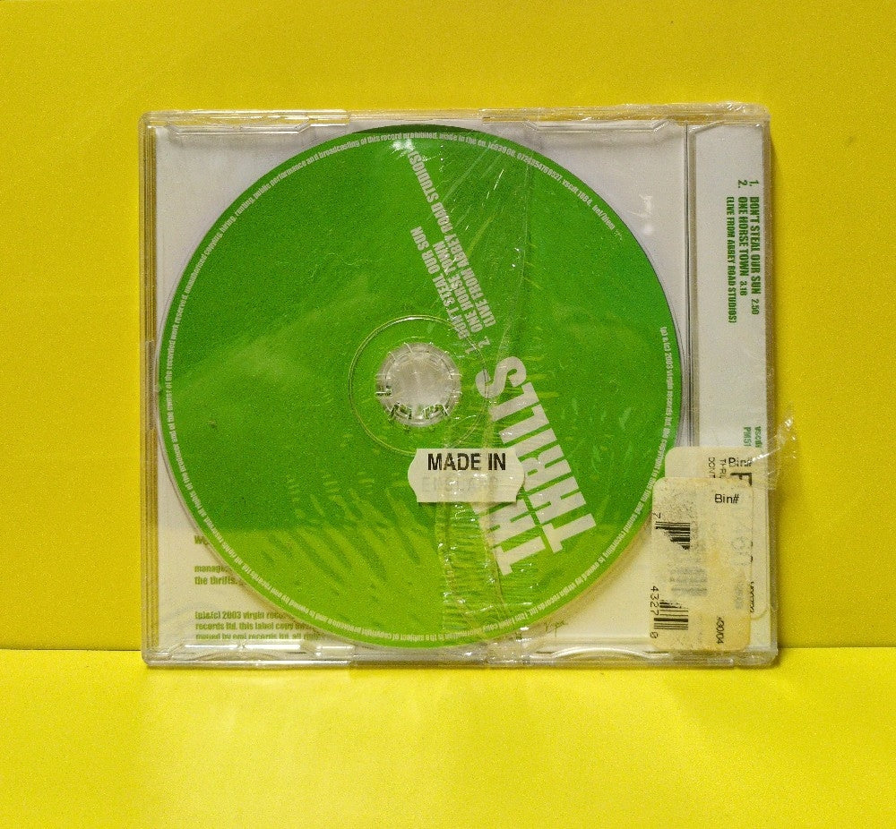 The Thrills - Don't Steal Our Sun - 2003 - 7243 54766527 - New - Sealed - CDs - CD Single - UK Import