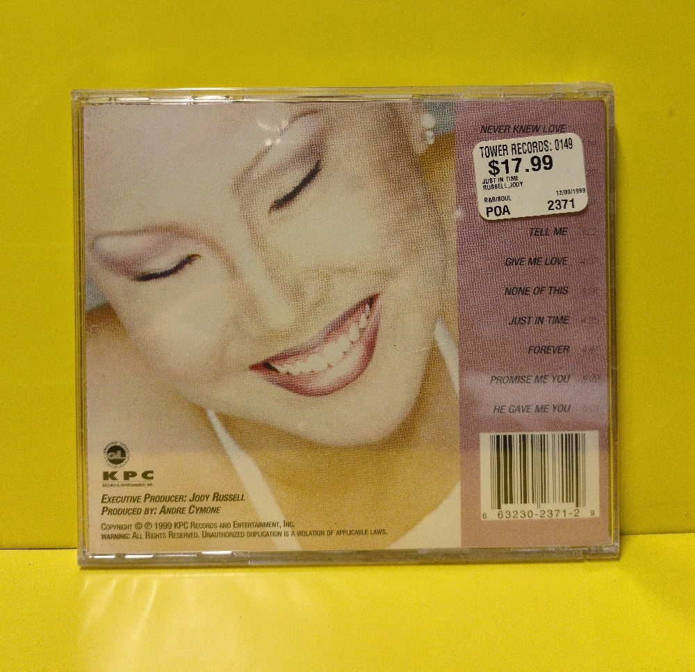 Jody Russell - Just In Time - 1999 - KPC23712 - New - Sealed - CDs