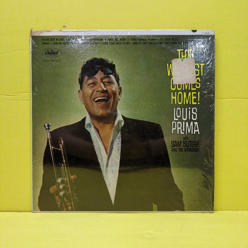 Louis Prima With Sam Butera And The Witnesses - The Wildest Comes Home - 1962 - T1723 - Used - VG++ - Vinyl
