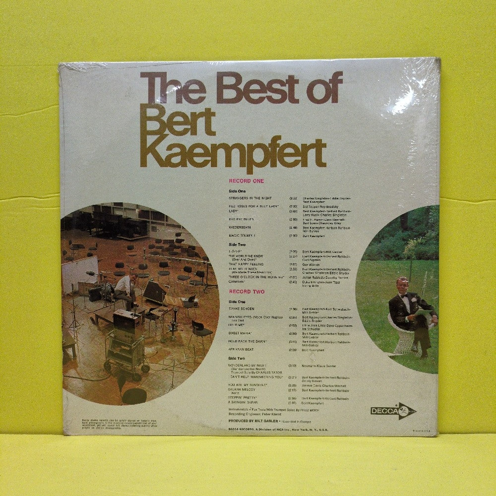 Bert Kaempfert - The Best Of Bert Kaempfert - DXSB 7200 - New - Sealed - Vinyl - 2xLP