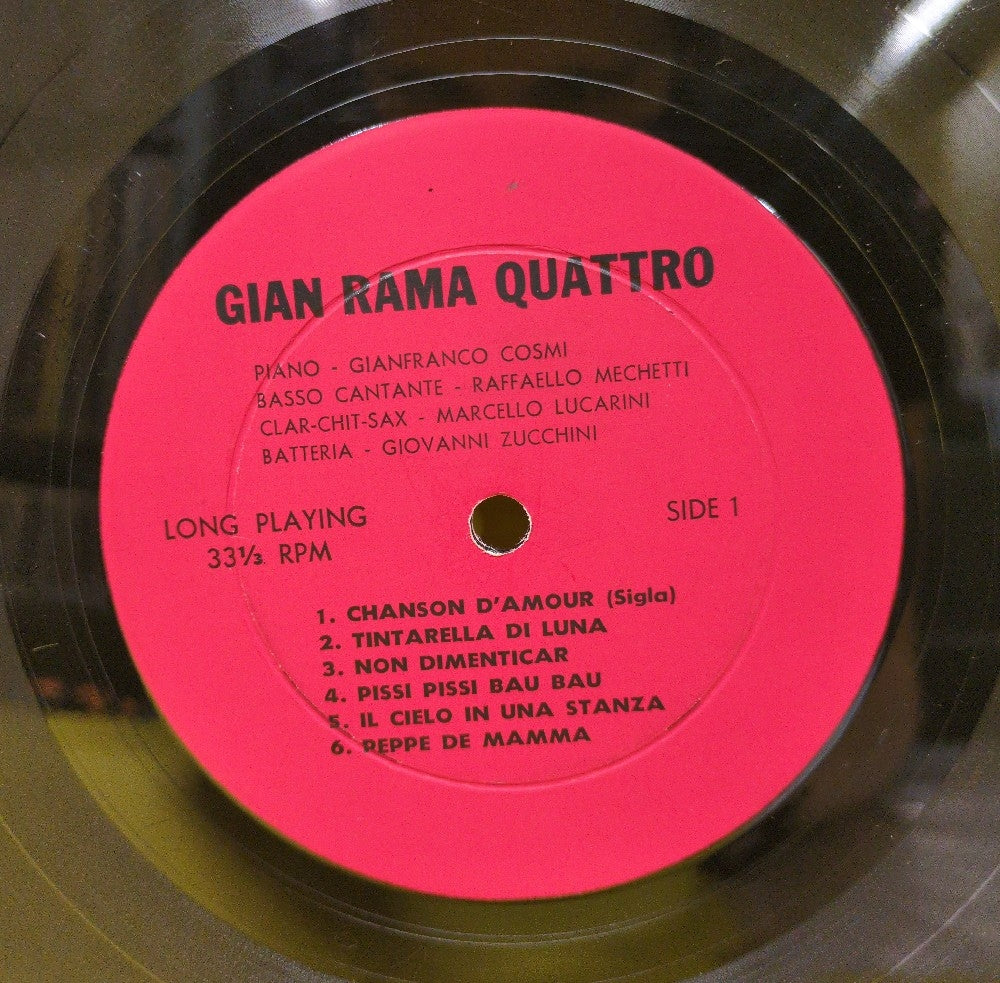 Gian Rama Quartet - Pissi Pissi Bau Bau - Used - VG+ - Vinyl - Autographed