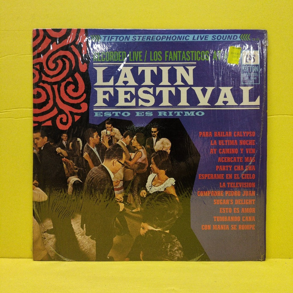 Los Fantasticos - At A Latin Festival  - TS-53 - Used - VG++ - Vinyl - Reissue - Black Labels