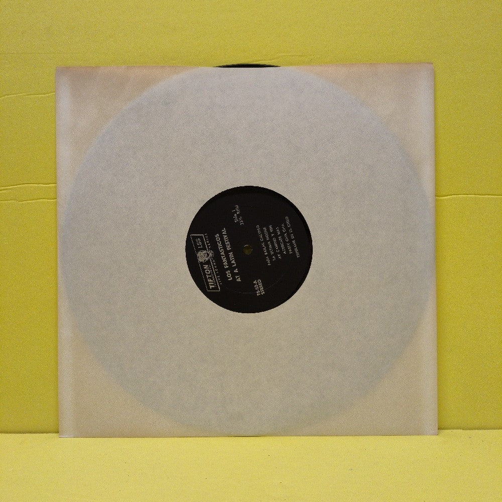 Los Fantasticos - At A Latin Festival  - TS-53 - Used - VG++ - Vinyl - Reissue - Black Labels
