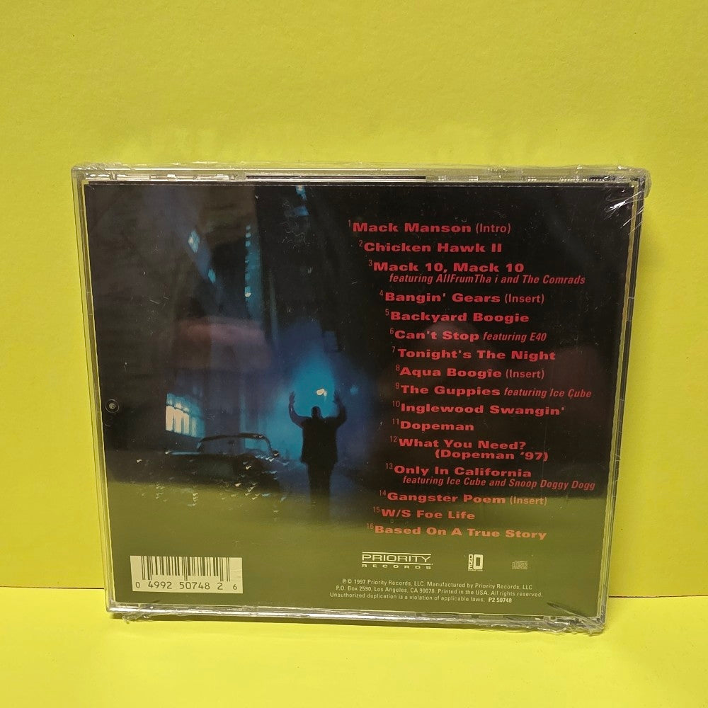 Mack 10 - Based On A True Story (Clean Version) - 1997 - P2 50748 - New - Sealed - CDs