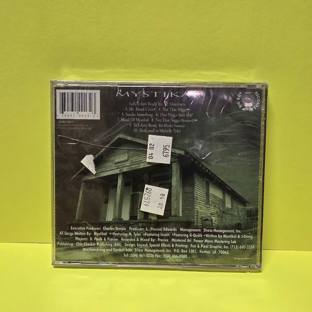 Mystikal - Mystikal - 1999 - SCMG-0013 - New - Sealed - CDs