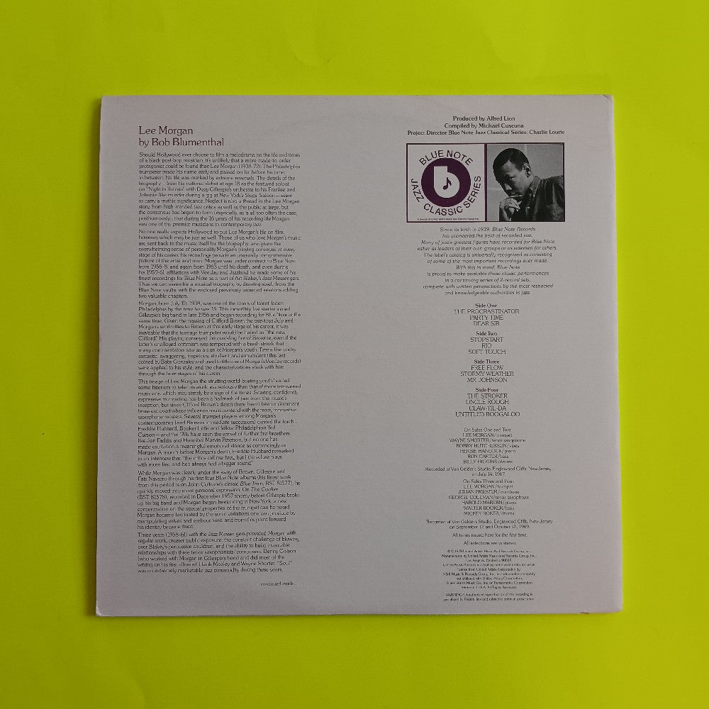 Lee Morgan - The Procrastinator - 1978 - BN-LA582-J2 - Used - EX - Vinyl