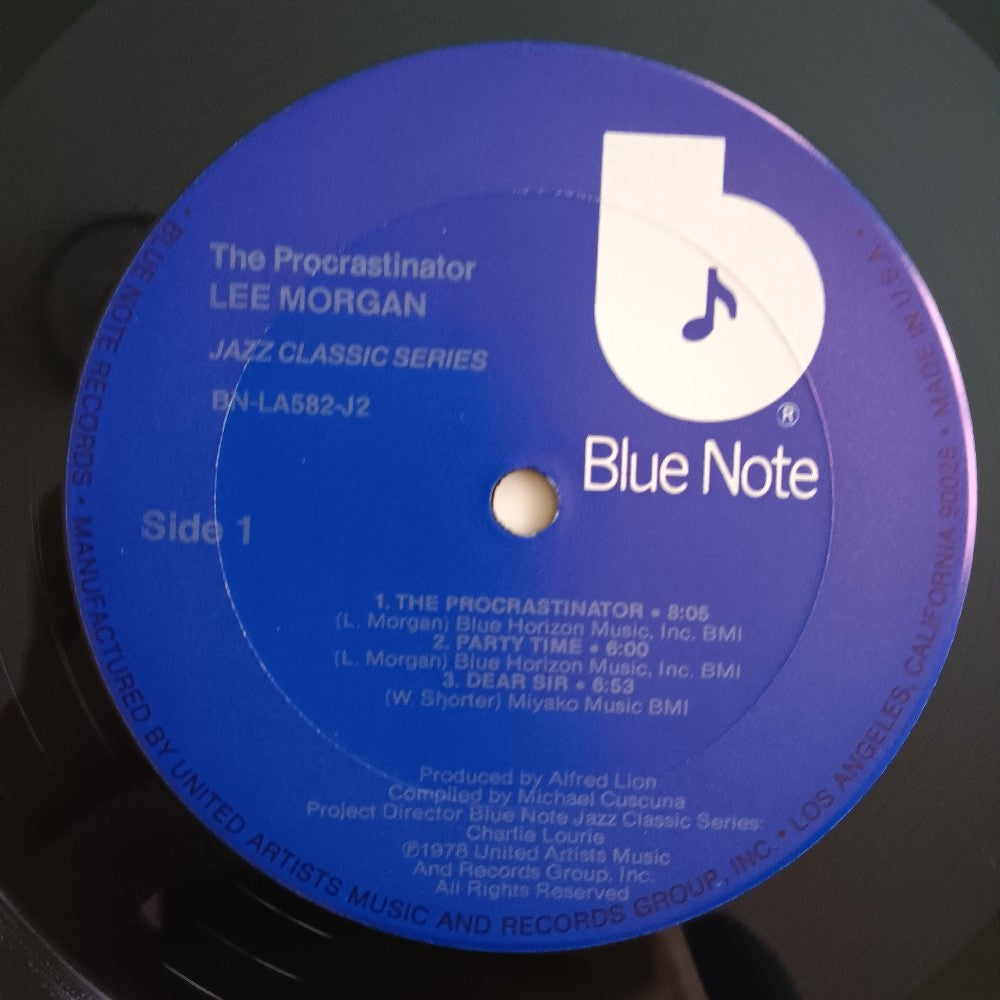 Lee Morgan - The Procrastinator - 1978 - BN-LA582-J2 - Used - EX - Vinyl
