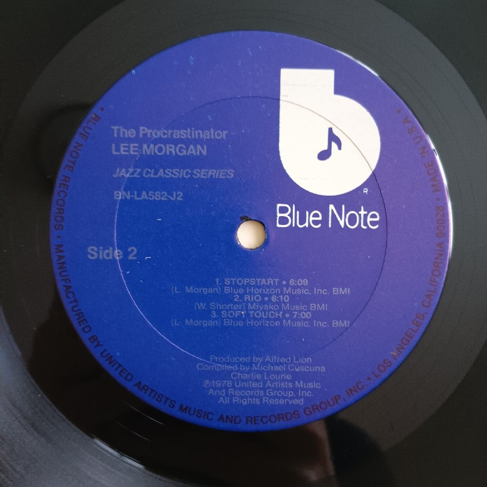 Lee Morgan - The Procrastinator - 1978 - BN-LA582-J2 - Used - EX - Vinyl