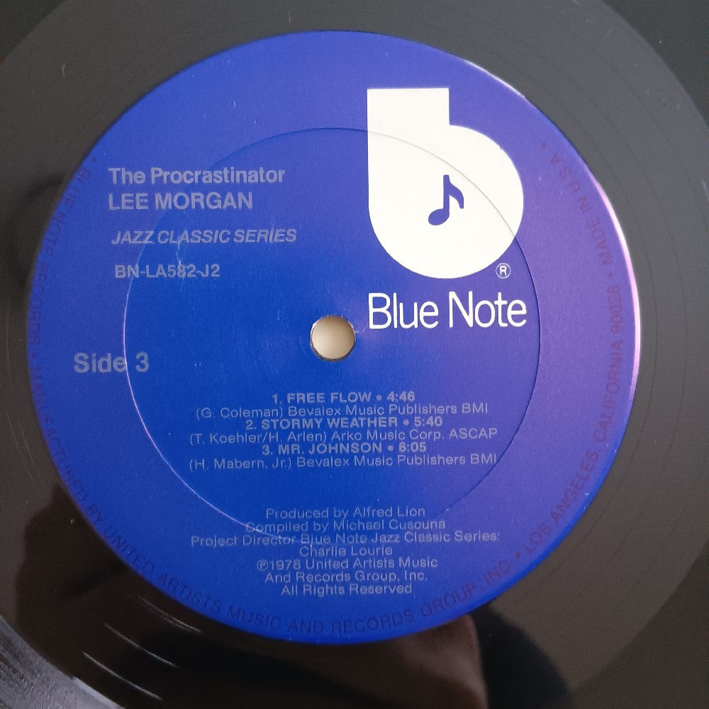 Lee Morgan - The Procrastinator - 1978 - BN-LA582-J2 - Used - EX - Vinyl
