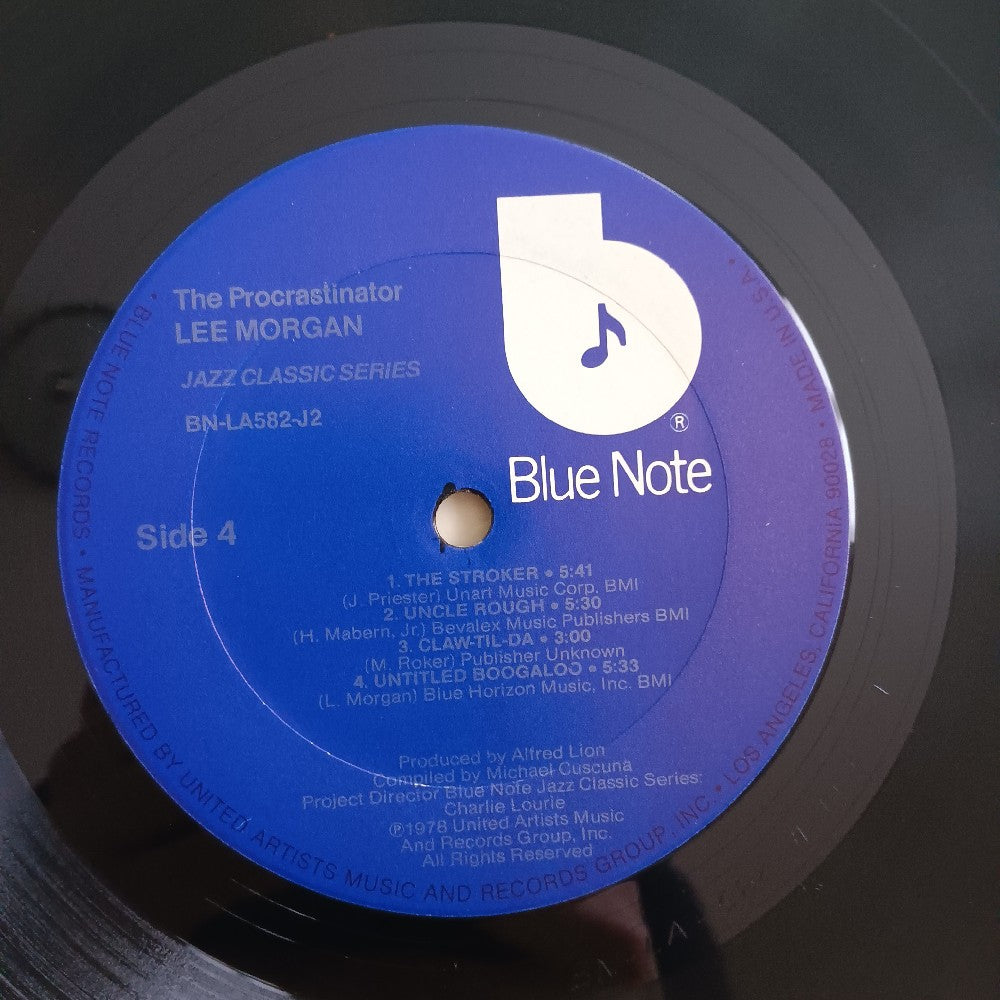 Lee Morgan - The Procrastinator - 1978 - BN-LA582-J2 - Used - EX - Vinyl