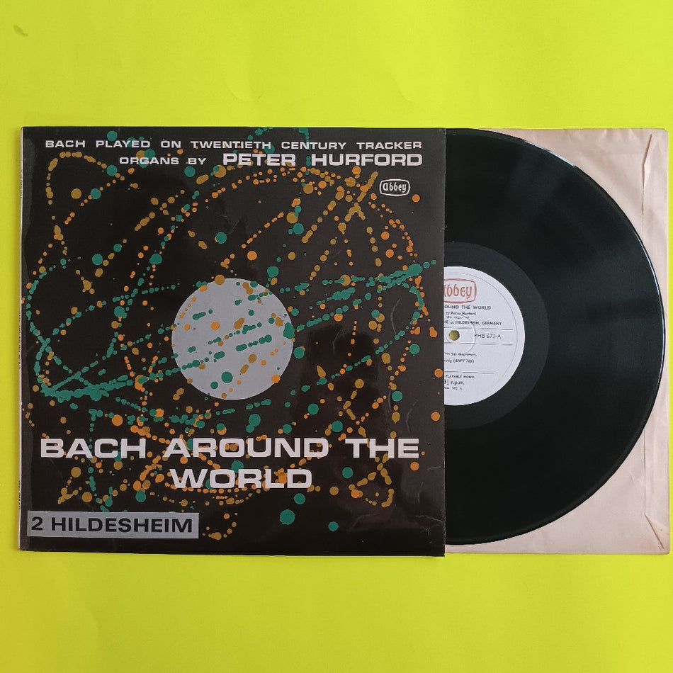 Peter Hurford / Bach - Bach Around The World - 2 Hildesheim - 1969 - PHB 672 - Used - VG++ - Vinyl