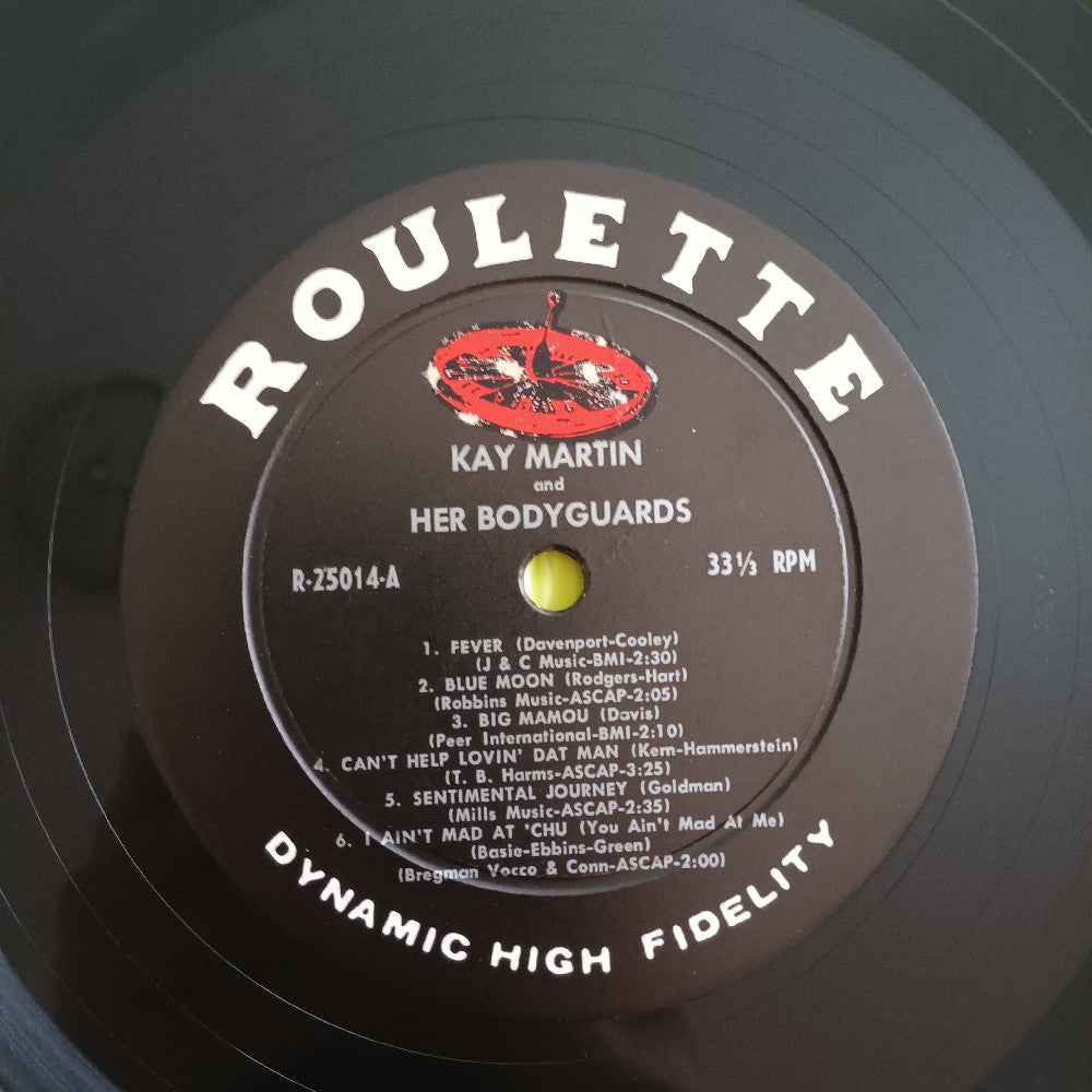 Kay Martin And Her Body Guards - Kay Martin & Her Body Guards - 1957 - R-25014 - Used - VG++ - Vinyl
