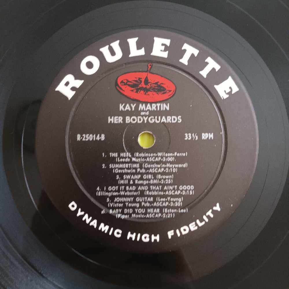 Kay Martin And Her Body Guards - Kay Martin & Her Body Guards - 1957 - R-25014 - Used - VG++ - Vinyl