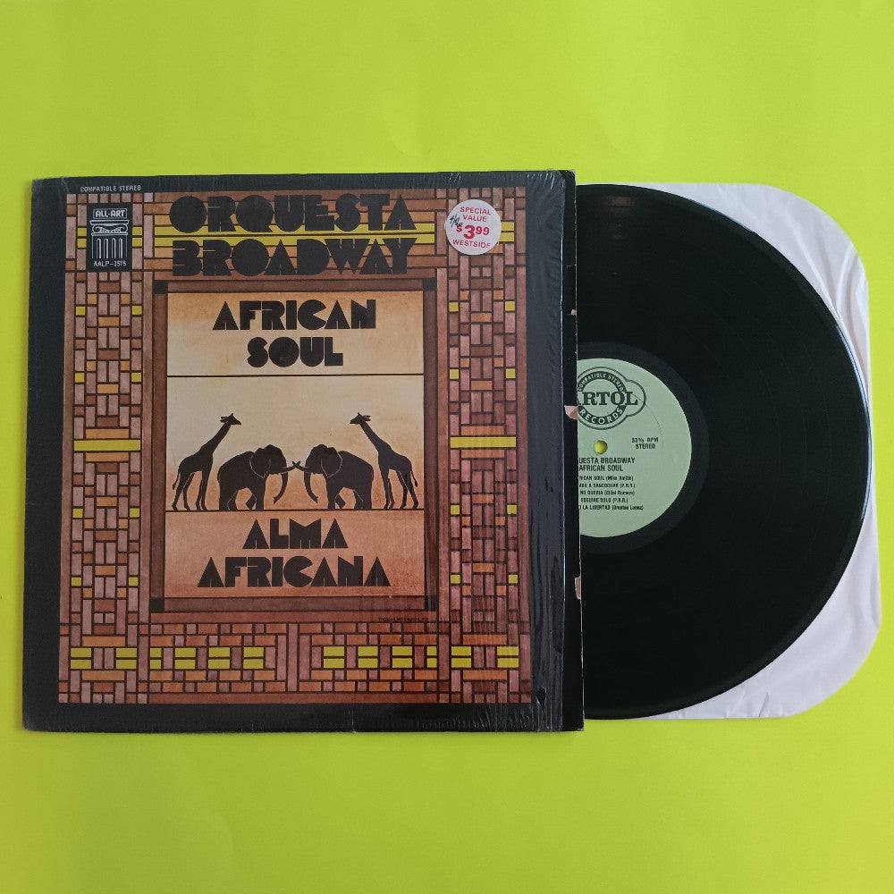 Orquesta Broadway - African Soul Alma Africana / Rare Artol Label - AAWS-1575 - Used - VG++ - Vinyl