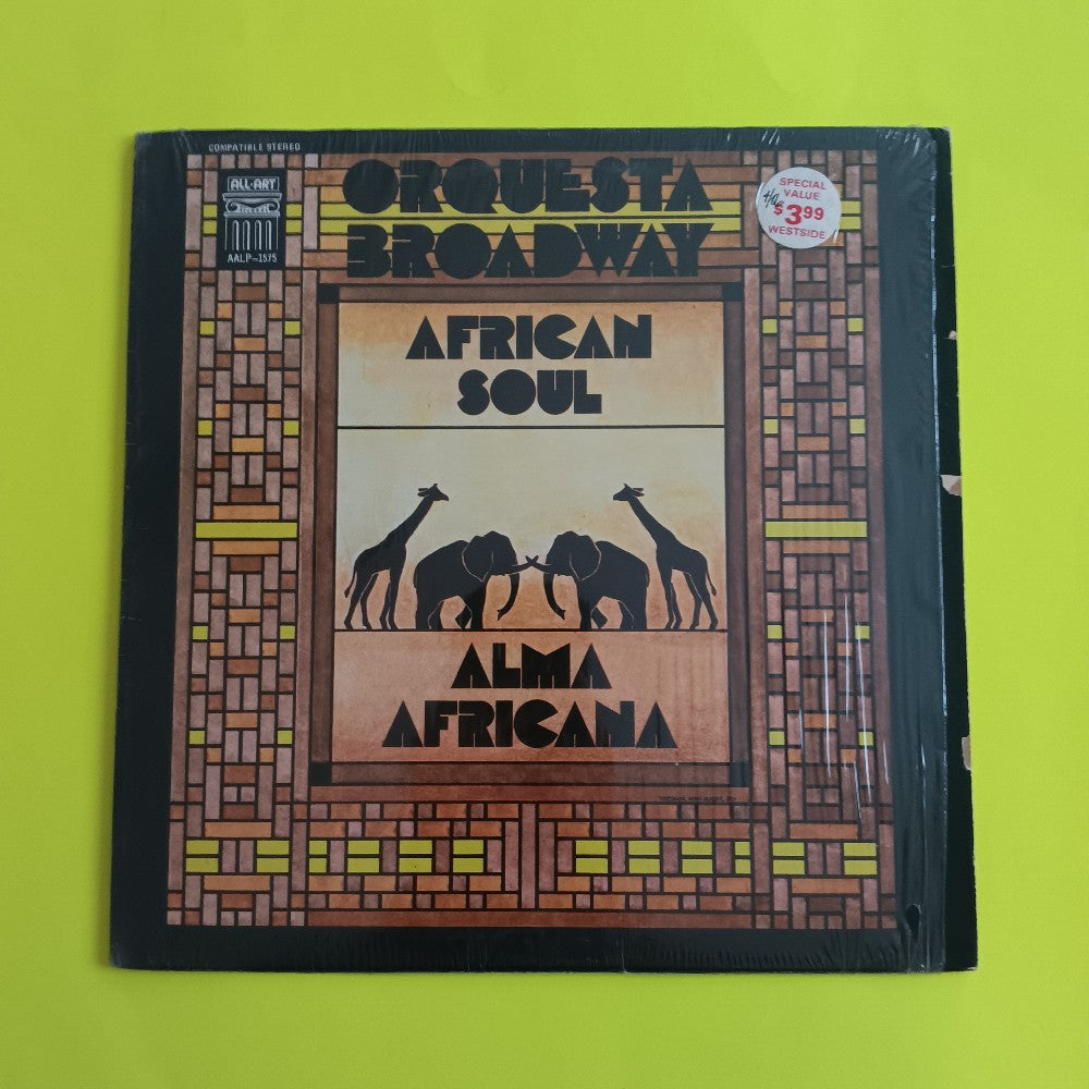 Orquesta Broadway - African Soul Alma Africana / Rare Artol Label - AAWS-1575 - Used - VG++ - Vinyl