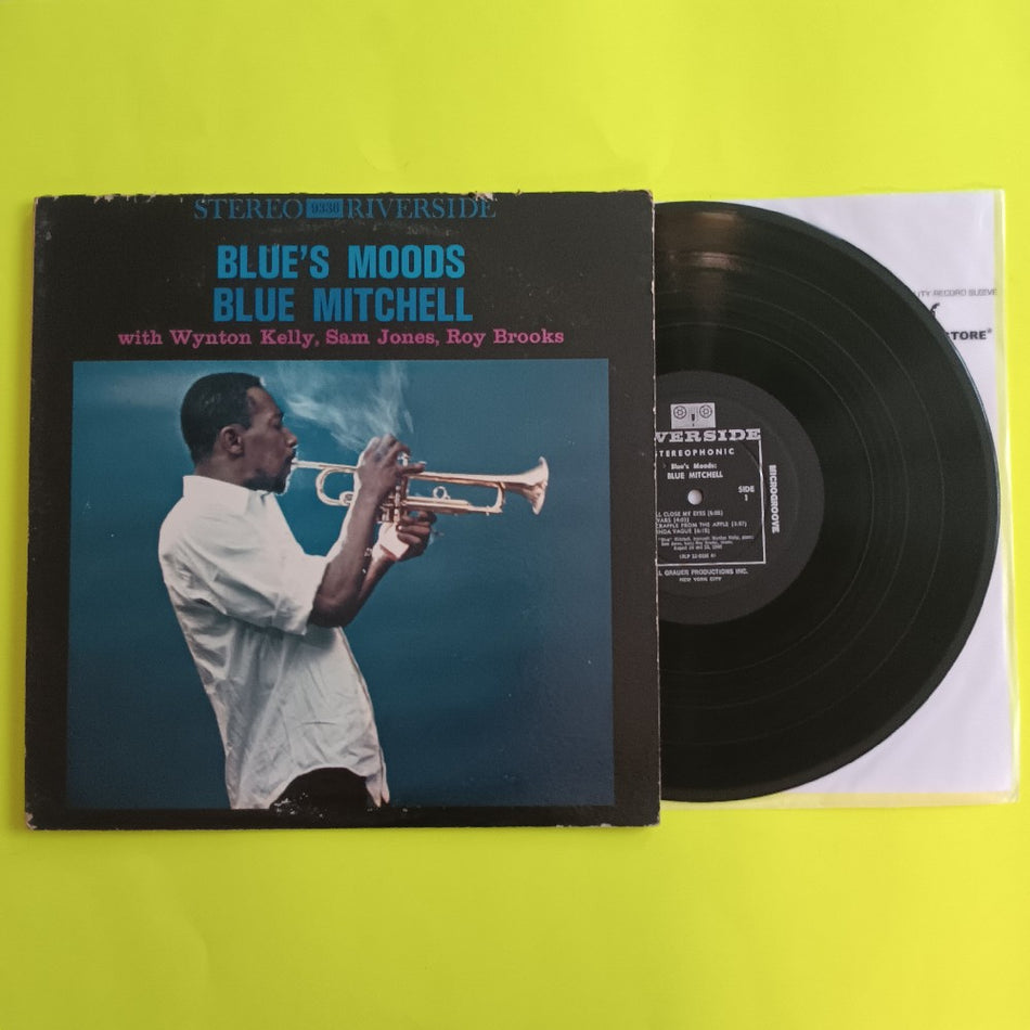 Blue Mitchell - Blue's Moods / OG Stereo - 1960 - RLP 9336 - Used - VG++ - Vinyl