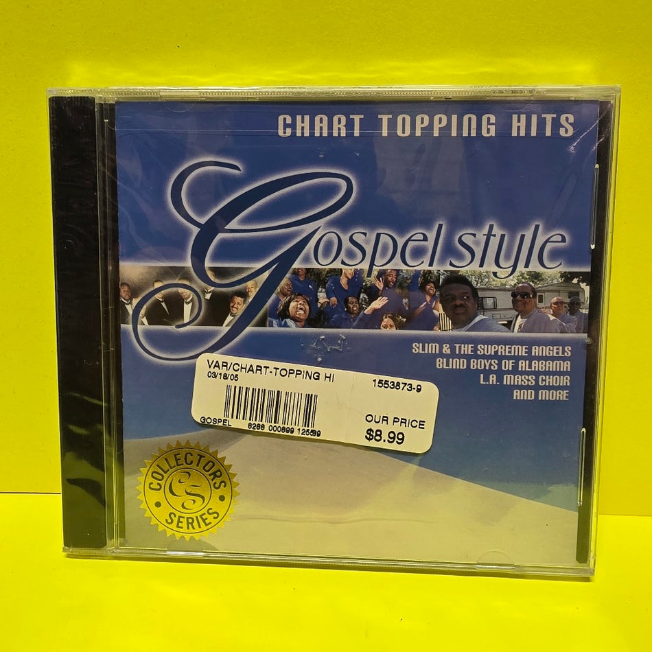 Various - Chart Topping Hits Gospel Style - 2005 - 5947 - New - Sealed - CDs