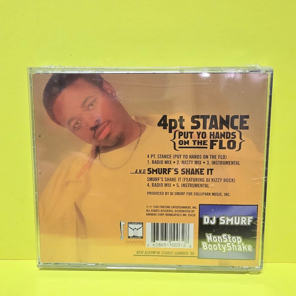 DJ Smurf  - 4 Pt. Stance (Put Yo Hands On The Flo) And Smurf's Shake It - 1999 - FE1003-2 - New - Sealed - CDs