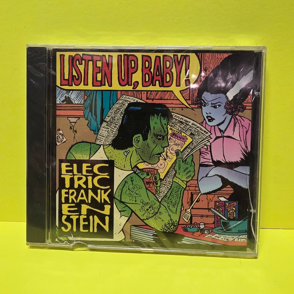 Electric Frankenstein / The Hookers - Listen Up, Baby! / The Hookers - 1998 - MR108 - New - Sealed - CDs