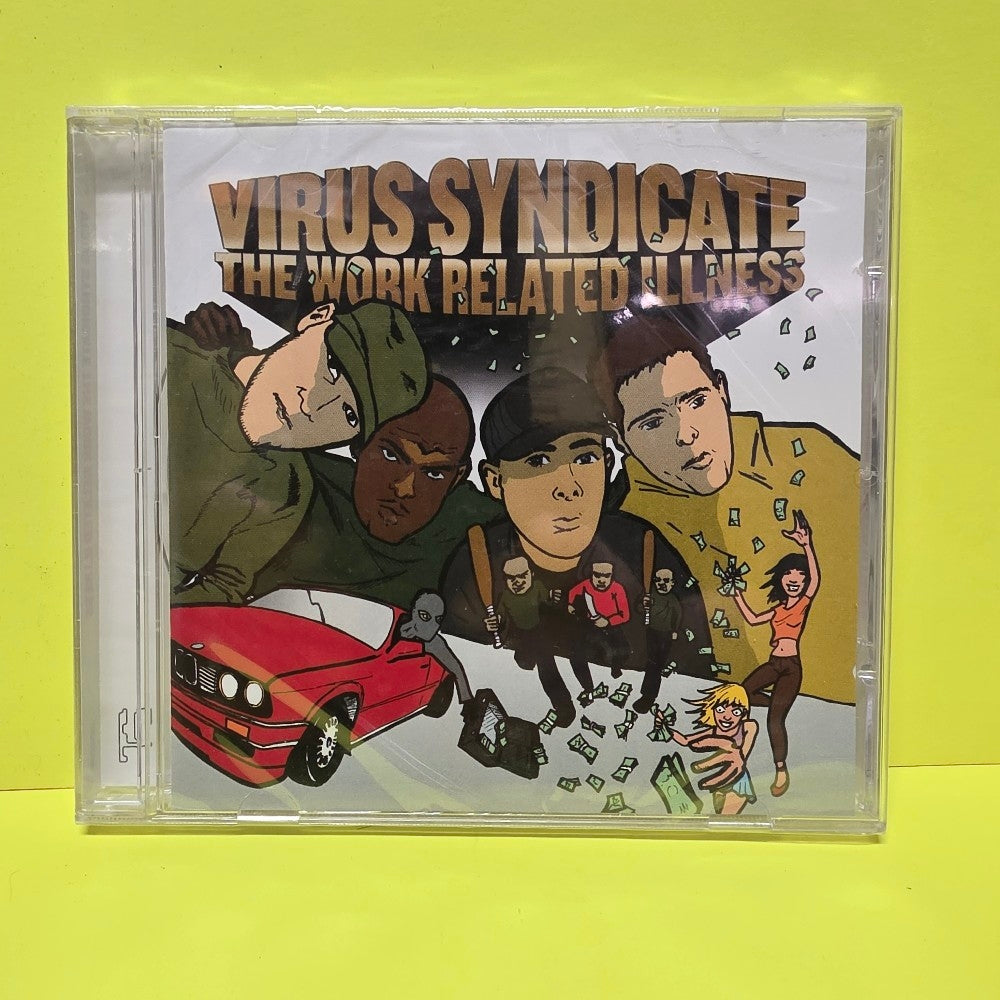 Virus Syndicate - The Work Related Illness - 2005 - ZIQ120CD - New - Sealed - CDs