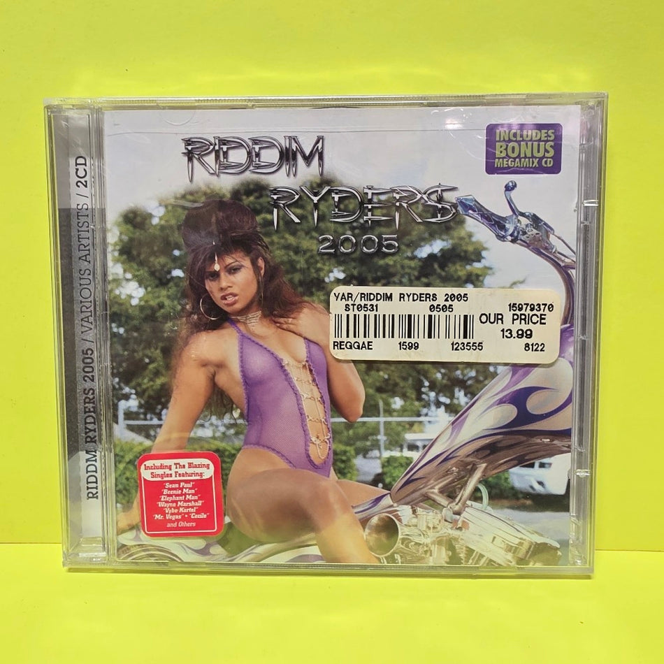 Various - Riddim Ryders 2005 - 2005 - BFR101 - New - Sealed - CDs