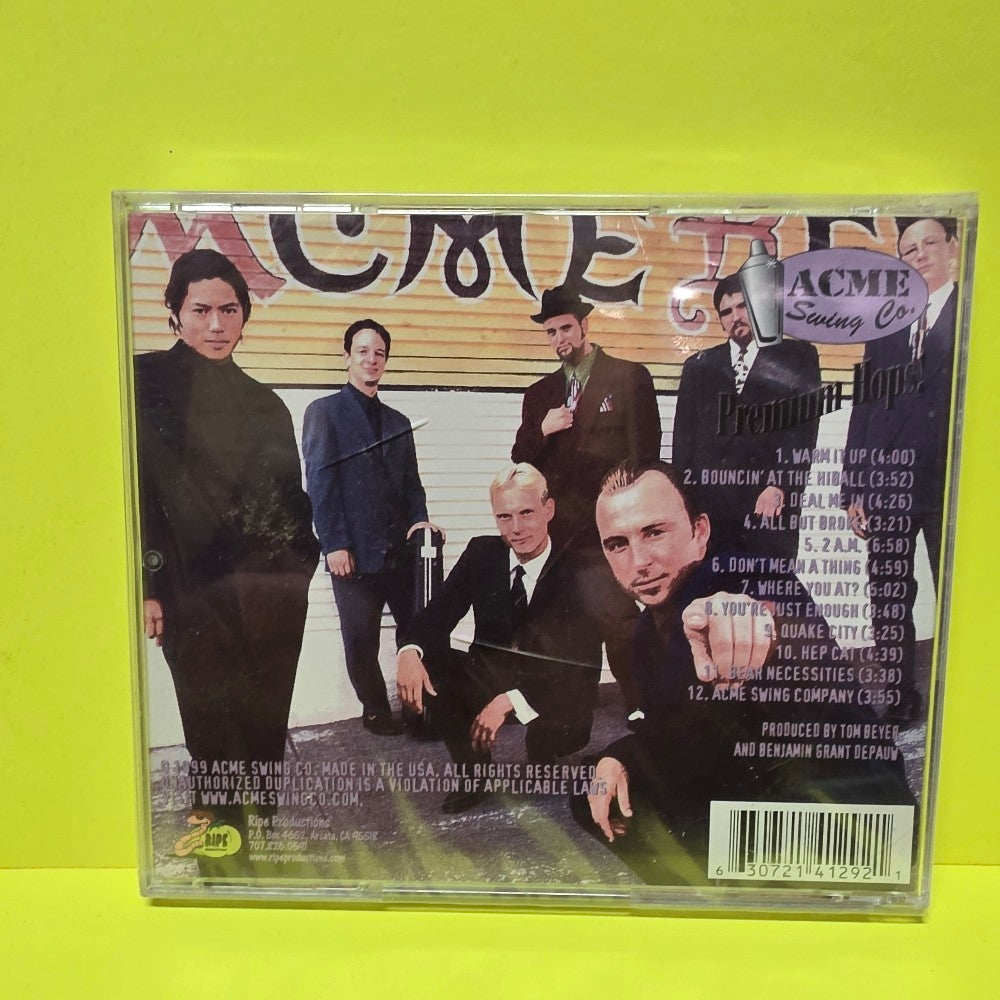Acme Swing Co. - California Premium Hops! - 1999 - CAT. #RP003 - New - Sealed - CDs